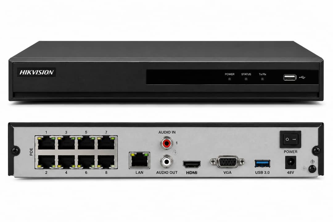 NVR Hikvision 8 Ports