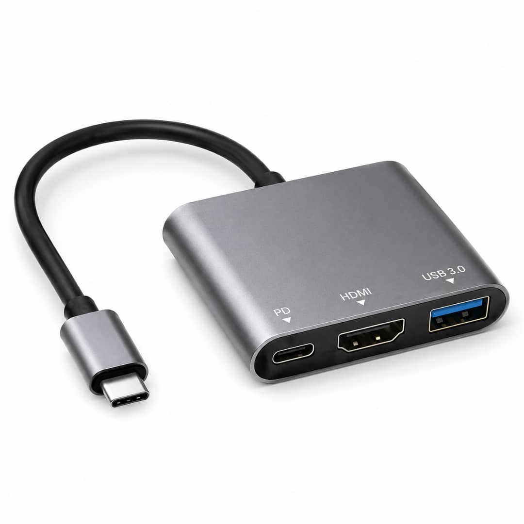 Adaptateur 3 en 1