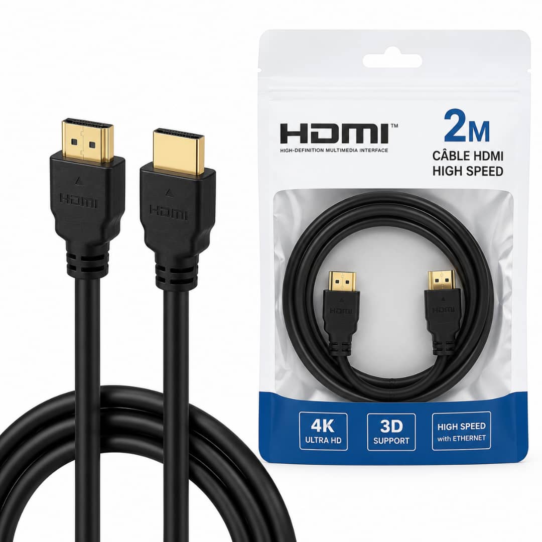 Câble HDMI 2M